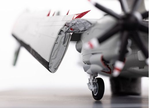 Coffret maquette avion de surveillance : Starter Kit E-2C Hawkeye 1/72 - Heller 58300