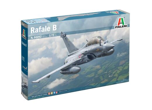 Maquette d'un chasseur militaire : Rafale B 1/72 - Italeri 90092