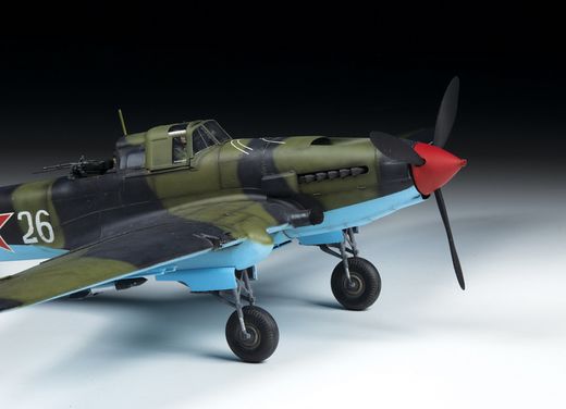 Maquette d'avion militaire : Il‐2M Sturmovik Mod.1943 - 1/48 - Zvezda 04826 4826