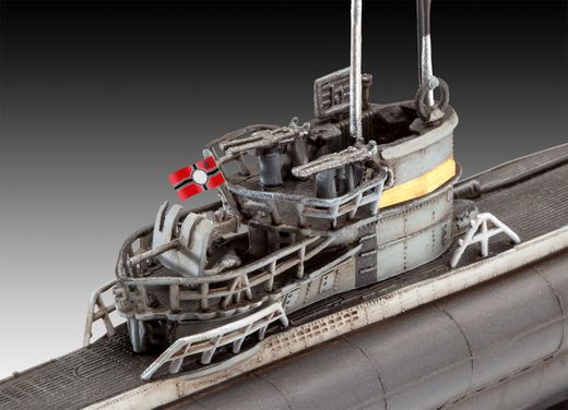 Maquette Sous-marin allemand Type VII C/41 - Revell 5154
