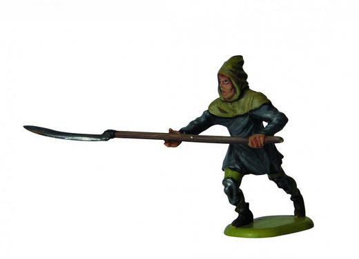 Figurines soldats : Paysans soldats Moyen-Âge - 1/72 - Zvezda 8059