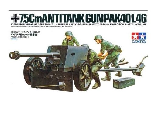 Canon anti-char allemand 75 mm - Tamyia 35047