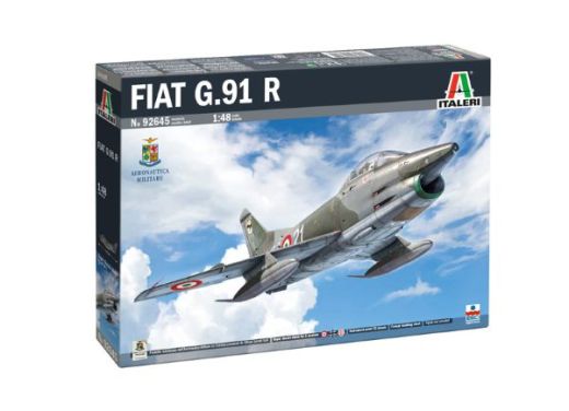 Maquette militaire : G.91 R1/R3 Gina 1/48 - Italeri 92810