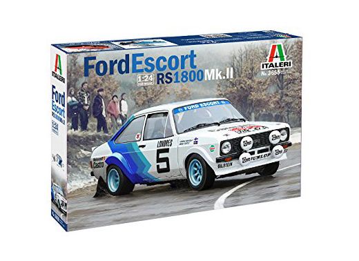 Maquette voiture : Ford escort MK II - 1:24 - Italeri 03655