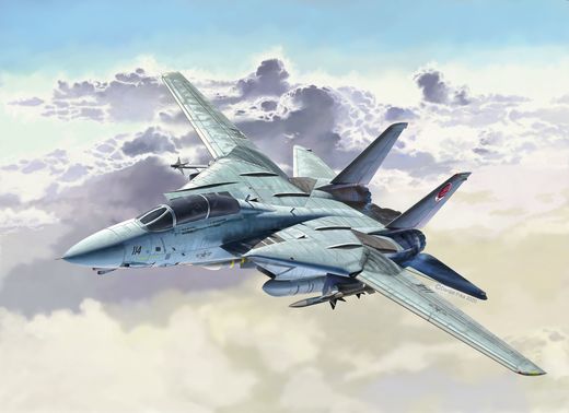 Maquette militaire : F-14 A Tomcat "Top Gun" 1:48 - Revell 03865, 3865 - france-maquette.fr
