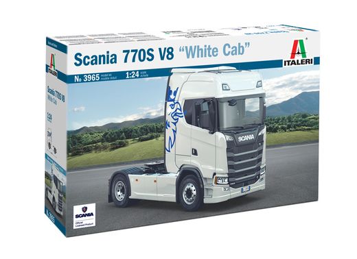 Maquette camion : Scania 770 S V8 "White Cab" 1/24 - Italeri 3965 03965