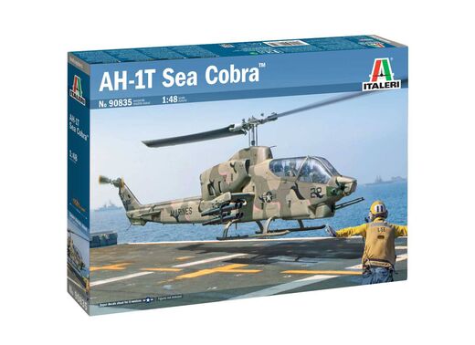 Maquette d'hélicoptère : AH-1T Sea Cobra au 1/48 - Italeri 90835