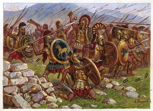 Hoplites spartiates - ZVEZDA 08068