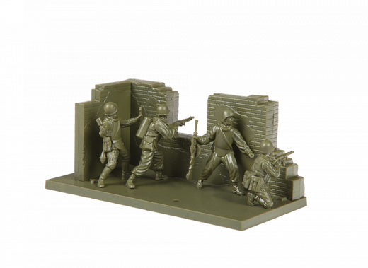 Figurines militaires : Sapeurs d’Assaut Soviétiques - 1/72 - Zvezda 06271 6271