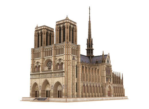 Puzzle 3D : Cathédrale Notre-Dame de Paris - Revell 190, 00190