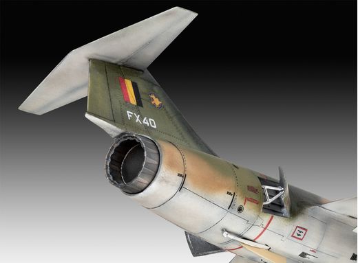 Maquette avion militaire : Model Set F-104 G Starfighter RN 1:72 - Revell 63879 - france-maquette.fr