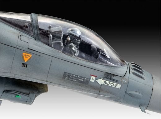Maquette militaire : Model Set F-16 Mlu 31 Sqn. Klein - 1:72 - Revell 63860 - france-maquette.fr