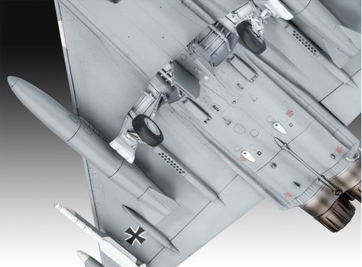 Maquette avion : Eurofighter Luftwaffe 2020 Quadriga - 1:72 - Revell 03843, 3843
