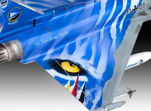 Maquette avion : Eurofighter Typhoon "The Bavarian Tiger 2021" - 1/72 - Revell 03818