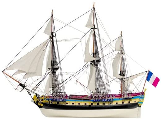 Artesanía Latina 22904. Maquette Bateau en Bois. Navire de Guerre Français  Soleil Royal Échelle 1:72. Kit de Modélisme à Construire