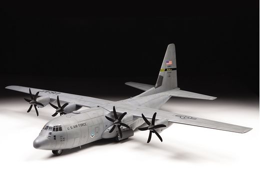 Maquette d'avion militaire : C‐130J Hercules 1/72 - Zvezda 7325