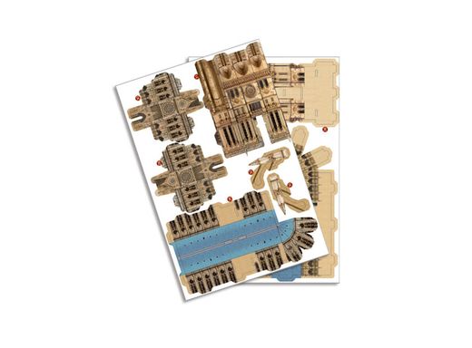 Maquette Puzzle 3D : Notre-Dame De Paris - Revell 0121, 121