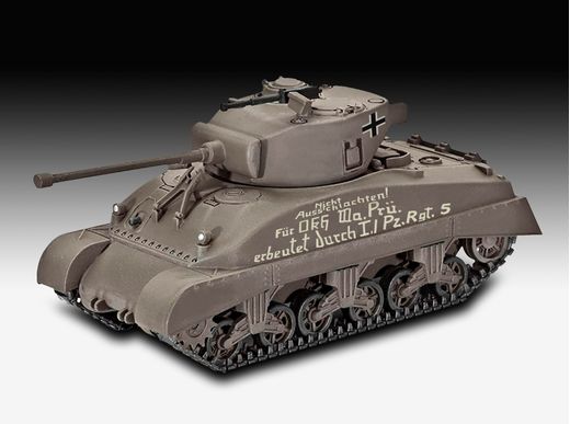 Maquette militaire - Sherman M4A1 - 1:72 - Revell 03290, 3290