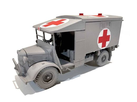 Maquette militaire : 2-Ton Ambulance Britannique 1/48 - Tamiya 32605