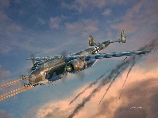 Maquette militaire : Dornier Do 217 J1/J2. 1/72 - Italeri 91266