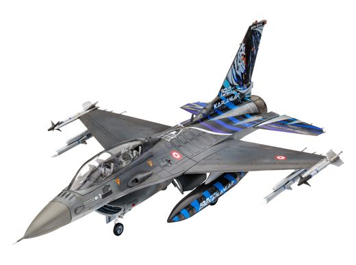 Maquette avion : Model Set F-16D Fighting Falcon 1:72 - Revell 63844