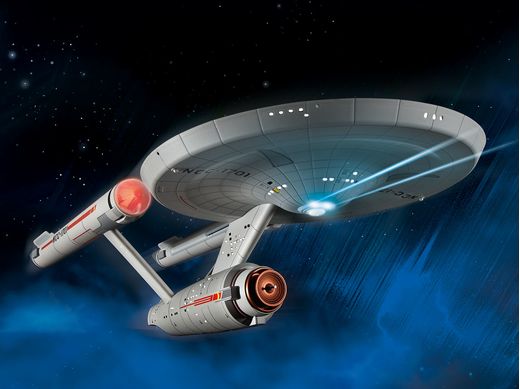Maquette Star Trek : U.S.S. Enterprise Ncc-1701 (Tos) - 1:600 - Revell 4991, 04991