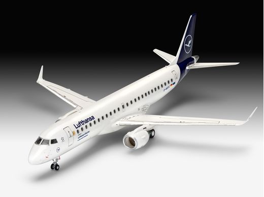 Maquette avion civil : Embraer 190 Lufthansa New Livery - 1:144 - Revell 3883 03883