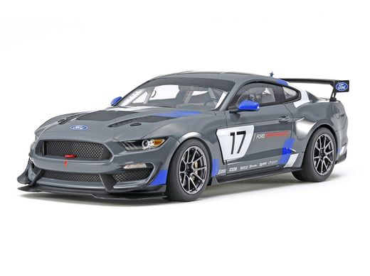 Maquette voiture de sport : Ford Mustang Gt4 - 1:24 - Tamiya 24354 - france-maquette.fr