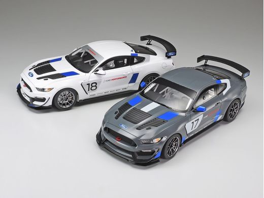 Maquette voiture de sport : Ford Mustang Gt4 - 1:24 - Tamiya 24354 - france-maquette.fr