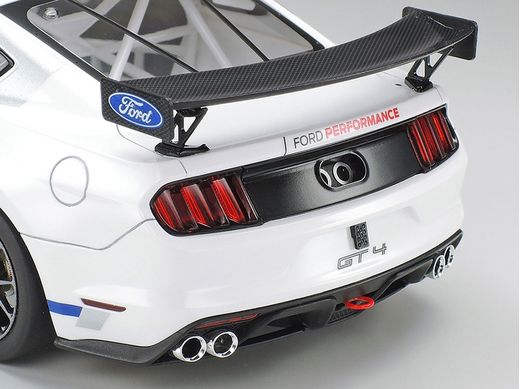 Maquette voiture de sport : Ford Mustang Gt4 - 1:24 - Tamiya 24354 - france-maquette.fr