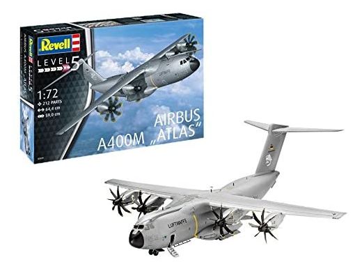 Maquette avion militaire : Airbus A400M "Luftwaffe" - 1:72 - Revell 03929