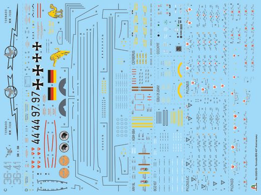 Maquette avion militaire : Tornado IDS 40e anniversaire 1/32 - Italeri 2520