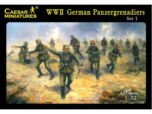 Caesar 00052 : Panzergrenadiers Allemands 1943/1944