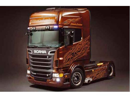 Maquette camion : Scania R "Black Amber" - 1:24 - Italeri 03897