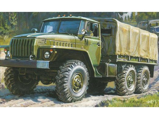 Camion Ural 4320 1:100 - Zvezda 7417