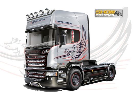 Maquette camion : Scania R730 Silver Griffin - 1:24 - Italeri 03906