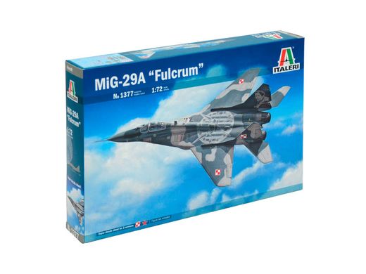 Maquette avion militaire : MIG 29A Fulcrum - 1/72 - Italeri 01377