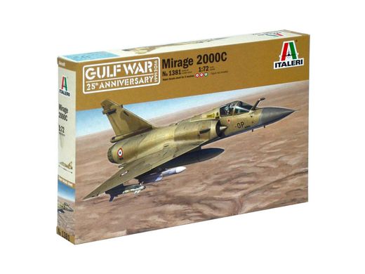 Maquette avion militaire : Mirage 2000C - 1/72 - Italeri 01381