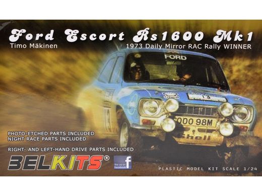 Ford Escort RS1600 Mk1 ‐ 1/24 - Belkits 006