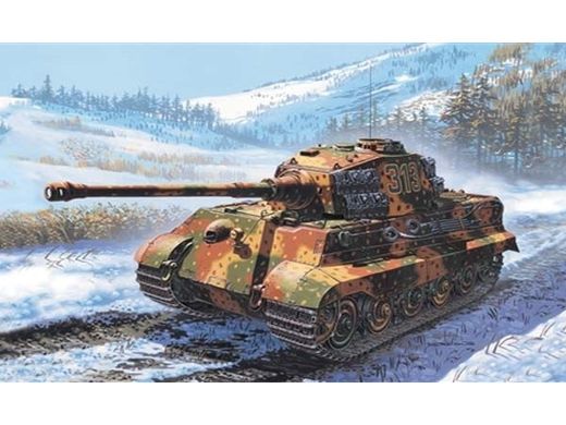 Maquette Char Sd. KFz. 182 King Tiger 1:72 - Italeri 7004 07004