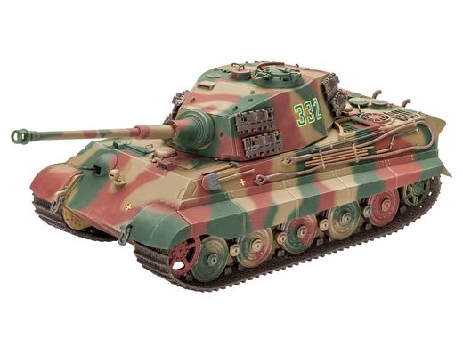 Maquette char d'assaut : Tiger II Ausf.B (Henschel Turret) - 1/35 - Revell 03249