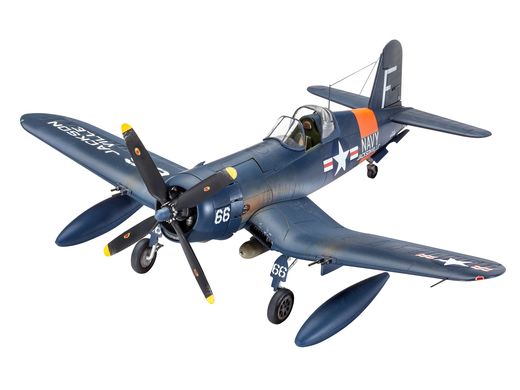 Maquette avion : Model Set F4U-4 Corsair - 1:72 - Revell 63955