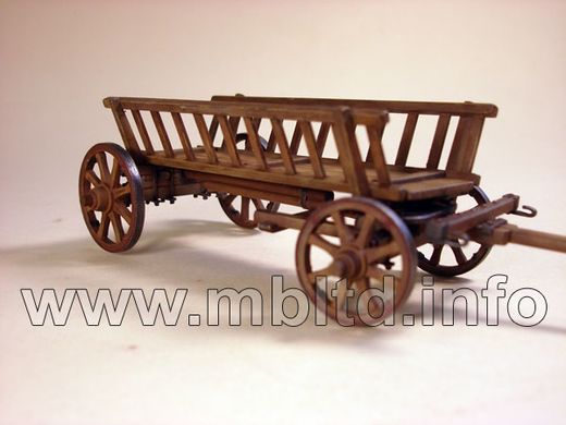 Maquette chariot : Charrette - 1:35 - Masterbox 03537