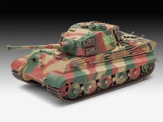 Maquette char d'assaut : Tiger II Ausf.B (Henschel Turret) - 1/35 - Revell 03249