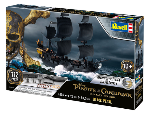 Maquette de voilier : Black Pearl - 1/150 - Revell 5499