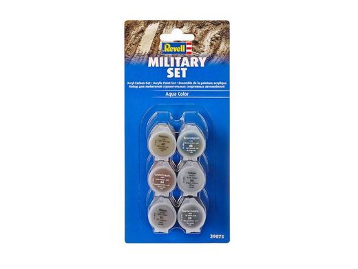 Set de peintures acryliques militaires - Revell 39075