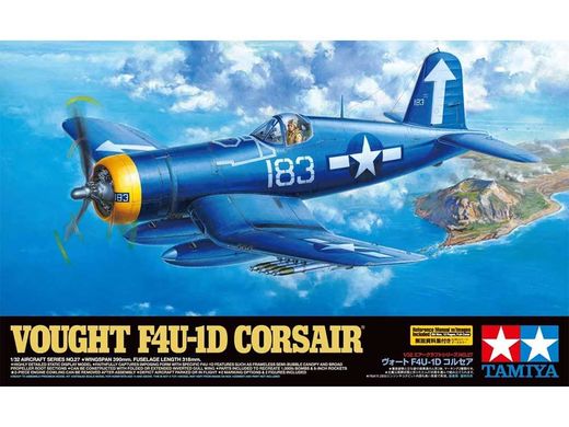 Maquette d'avion militaire : F4U-1D corsair - 1:32 - Tamiya 60327