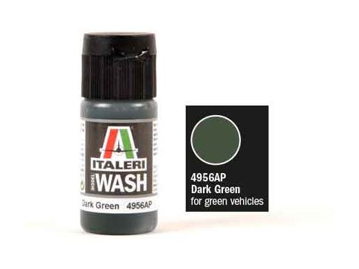 Peinture maquette : Jus Acrylique Vert Foncé – Italeri 4956AP