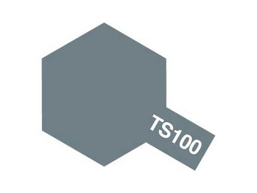 Tamiya TS100 Gun Métal Clair - Tamiya 85100