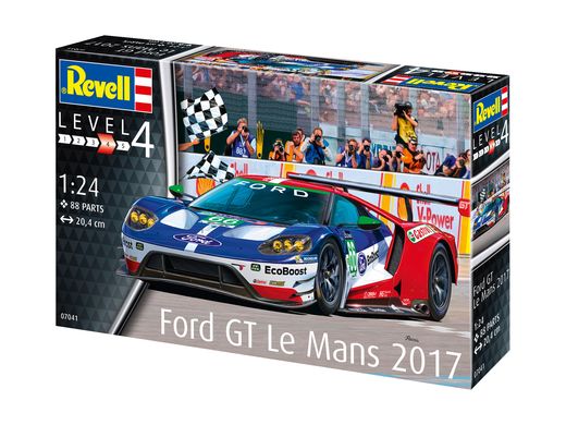 Maquette de voiture : Ford GT Le Mans 2016 - 1/24 - Revell 7041 07041